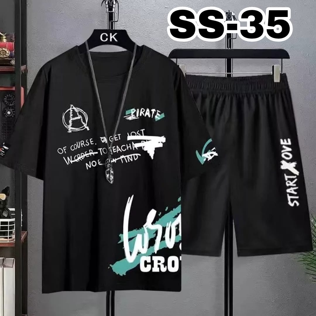 PREMIUM QUALITY T-SHIRT AND PANT SET FOR MEN